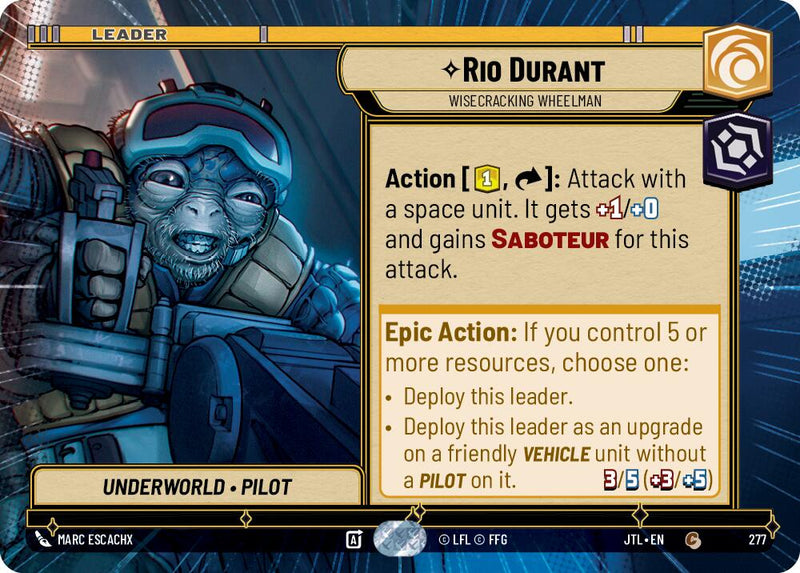 Rio Durant - Wisecrack Wheelman (Hyperspace)