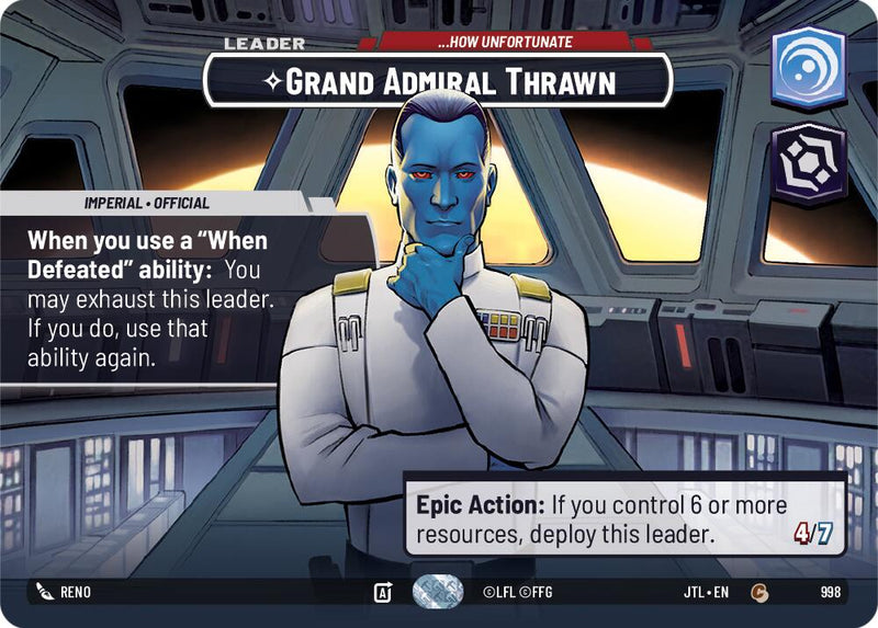 Grand Admiral Thrawn - ...How Unfortunate (Showcase)