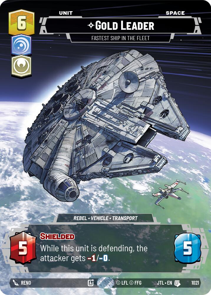 Gold Leader - Fastest Ship in the Fleet (Prestige) [JTL - 1021]