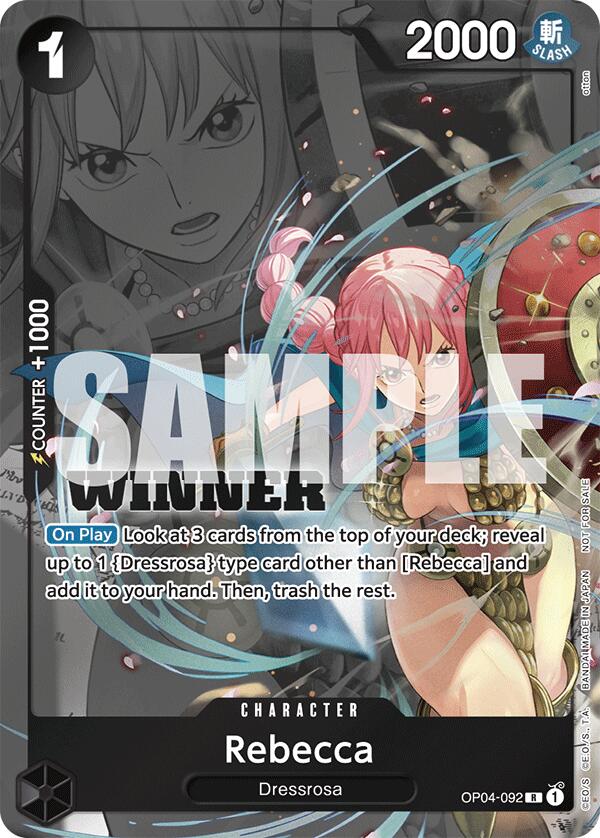 Rebecca (Winner Pack 2025 Vol. 2) [OP-PR - OP04-092]