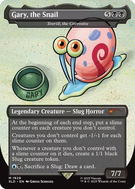 Gary, the Snail - Toxrill, the Corrosive