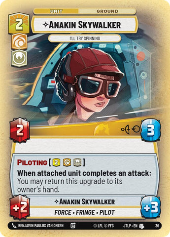 Anakin Skywalker - I'll Try Spinning (Foil)