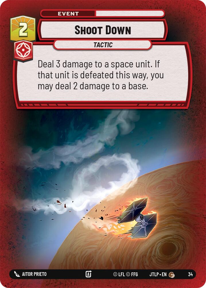 Shoot Down (Foil) [JTL-WPP - 34]