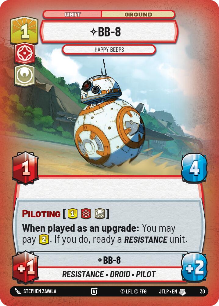BB-8 - Happy Beeps (Foil) [JTL-WPP - 30]