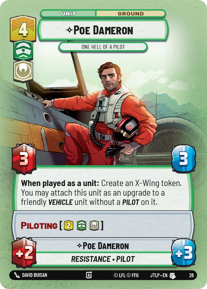 Poe Dameron - One Hell of a Pilot (Foil)
