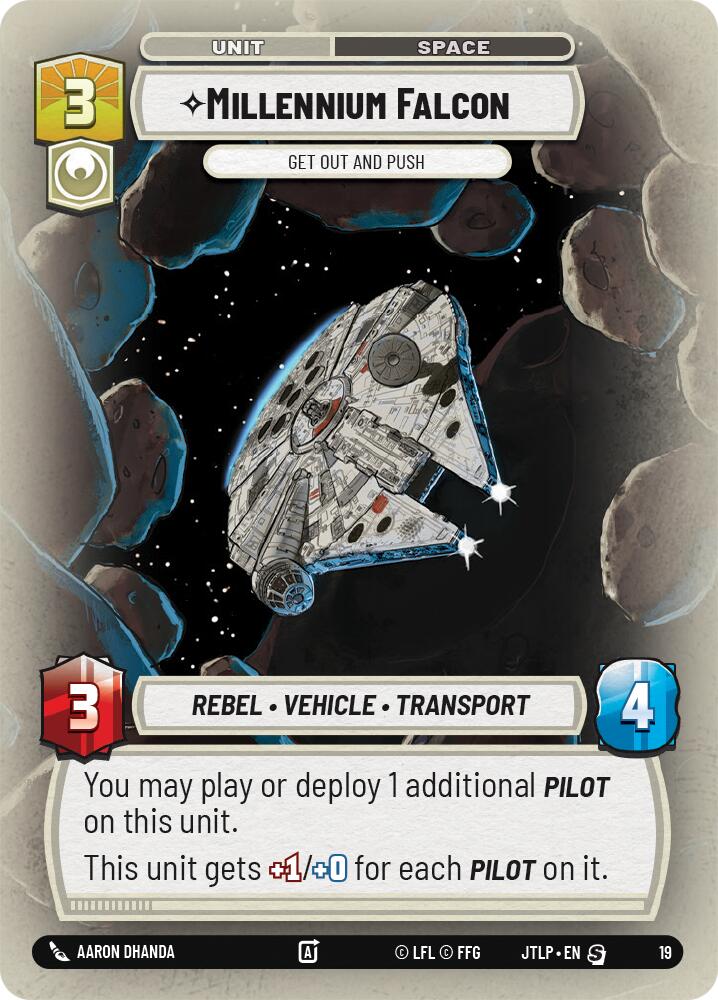 Millennium Falcon - Get Out And Push [JTL-WPP - 19]
