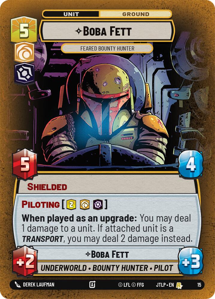 Boba Fett - Feared Bounty Hunter [JTL-WPP - 15]