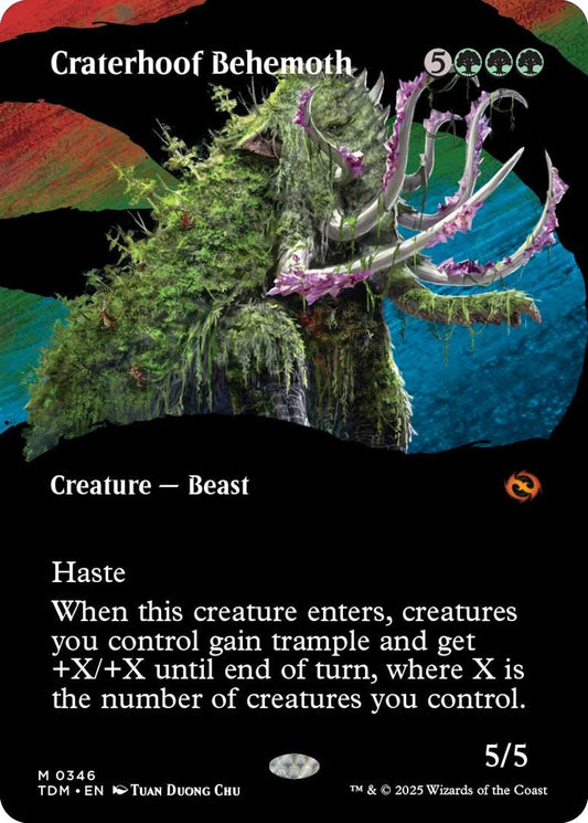 Craterhoof Behemoth (Borderless)