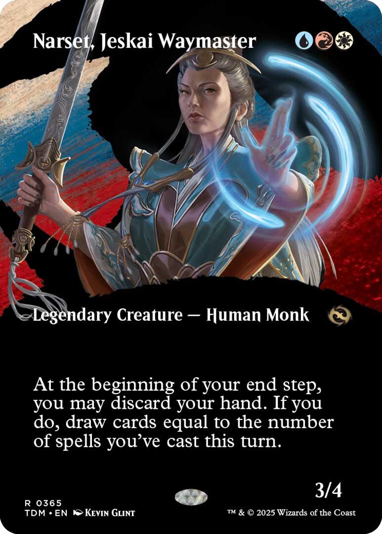 Narset, Jeskai Waymaster (Borderless) [TDM - 365]