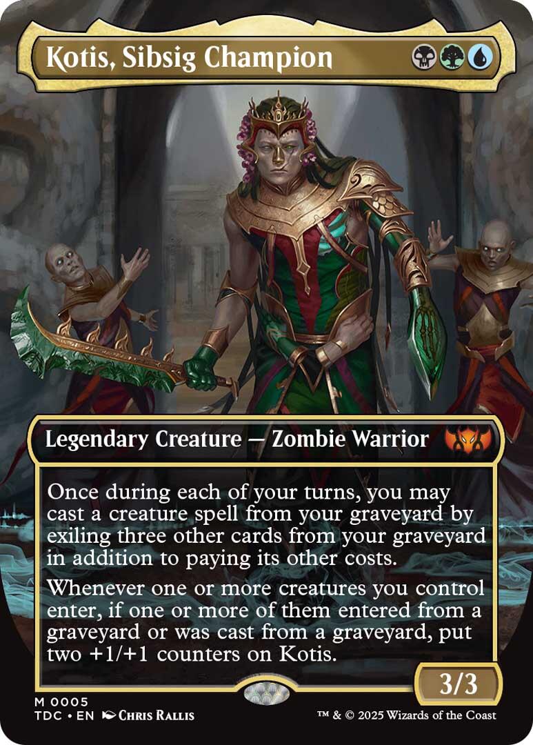 Kotis, Sibsig Champion (Borderless) [TDC - 5]
