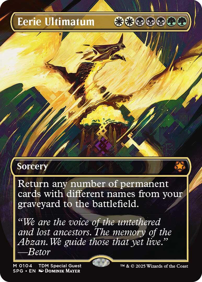Eerie Ultimatum (Borderless) [SPG - 104]