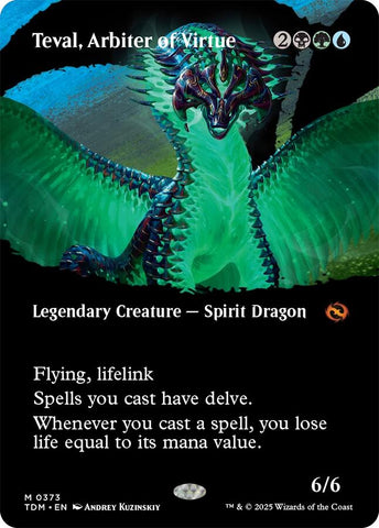 Teval, Arbiter of Virtue (Borderless)