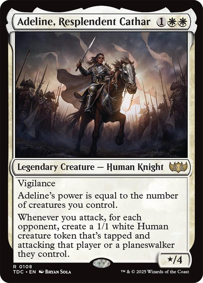 Adeline, Resplendent Cathar [TDC - 108]