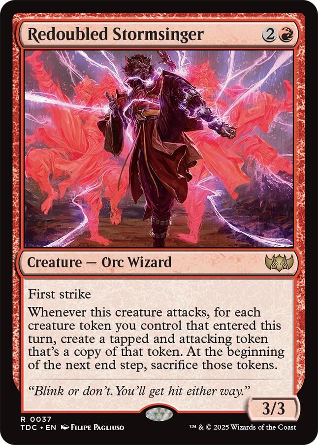 Redoubled Stormsinger [TDC - 37]