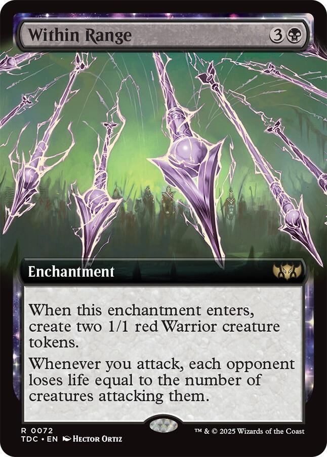 Within Range (Extended Art) [TDC - 72]