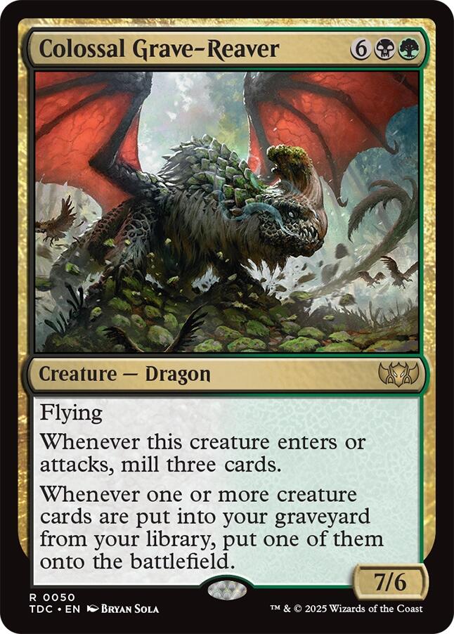 Colossal Grave-Reaver [TDC - 50]