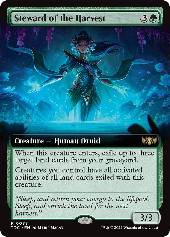 Steward of the Harvest (Extended Art) [TDC - 88]