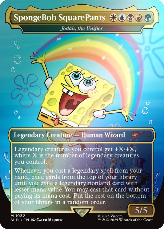 SpongeBob SquarePants - Jodah, the Unifier (Rainbow Foil)