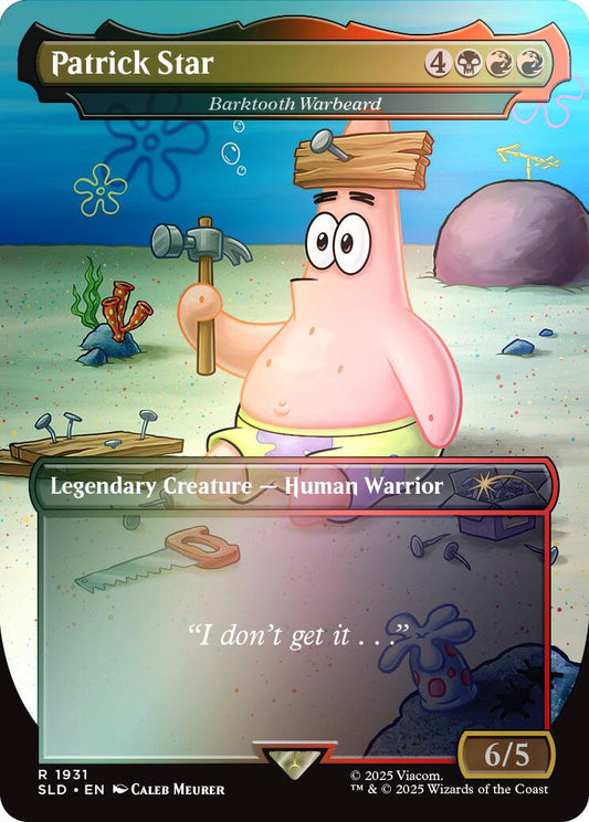 Patrick Star - Barktooth Warbeard (Rainbow Foil)