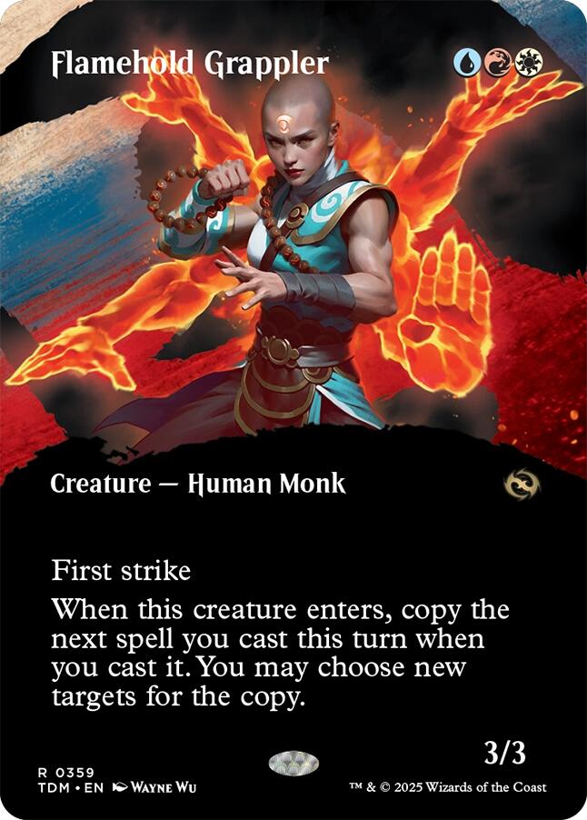 Flamehold Grappler (Borderless) [TDM - 359]
