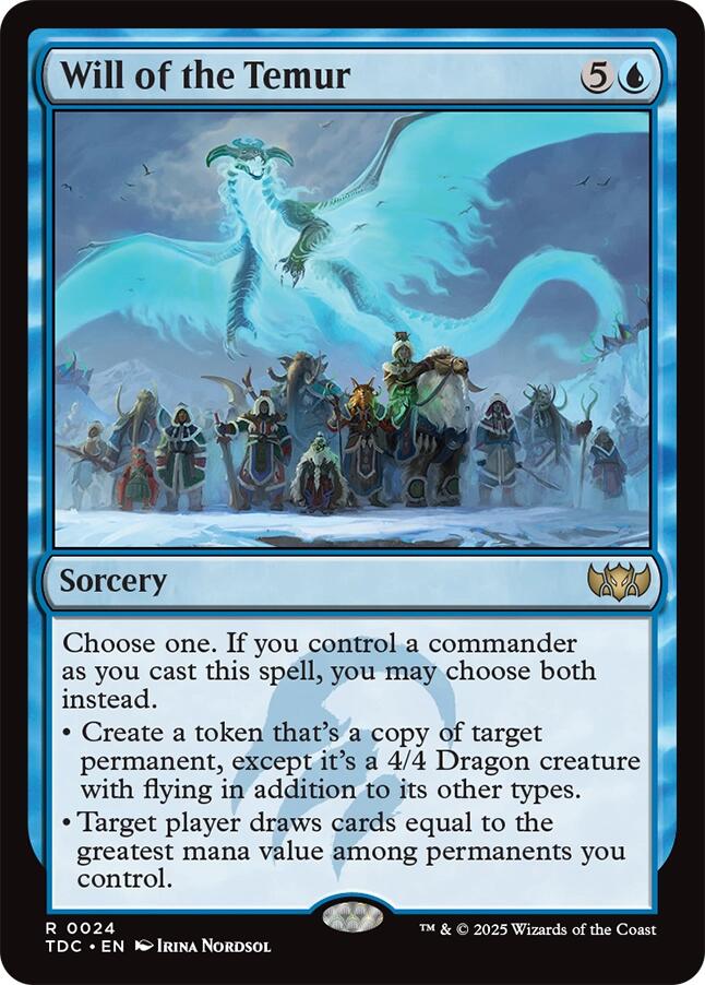 Will of the Temur [TDC - 24]