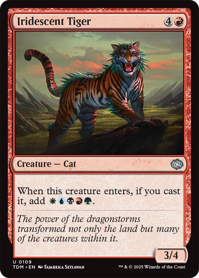 Iridescent Tiger