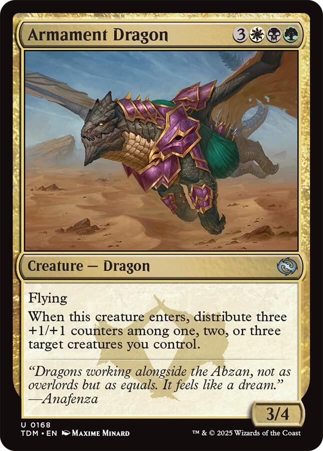 Armament Dragon [TDM - 168]