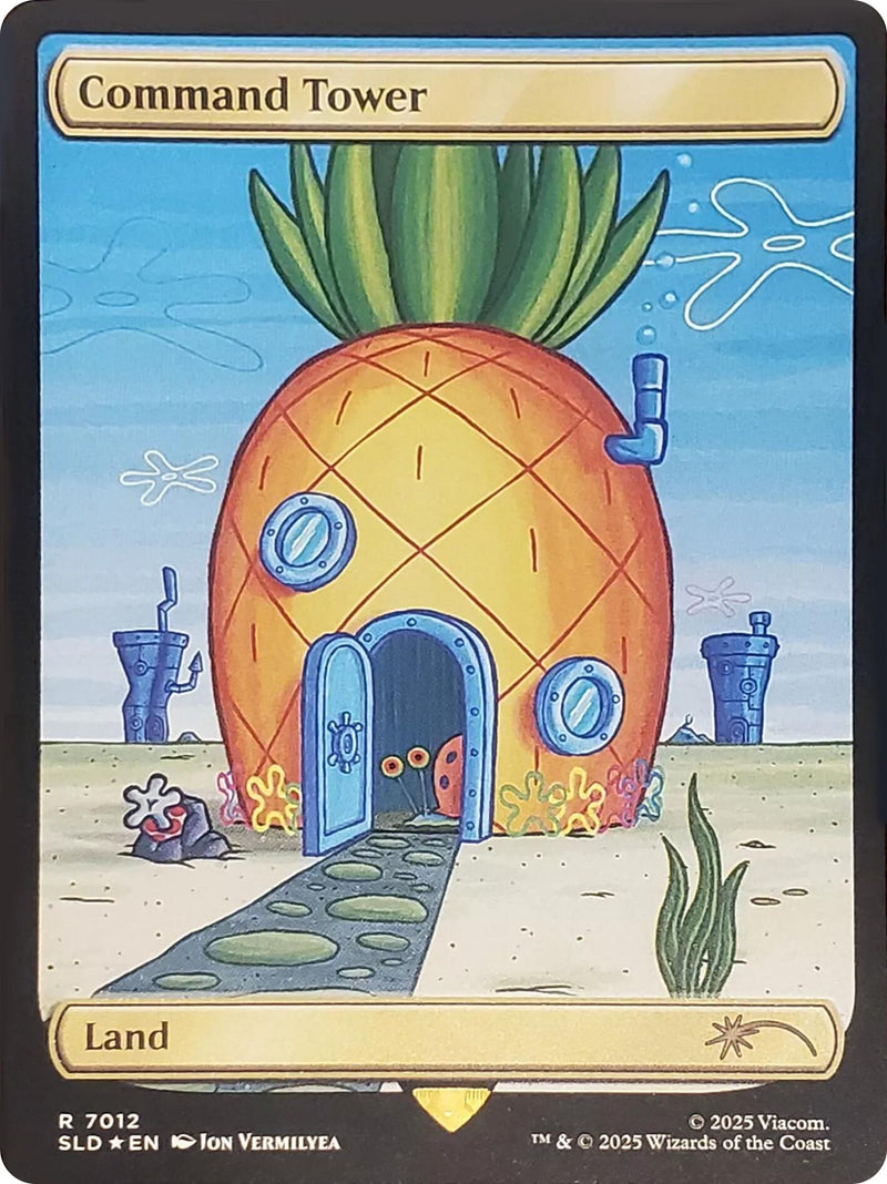 Command Tower (7012) (Rainbow Foil) [SLD - 7012]