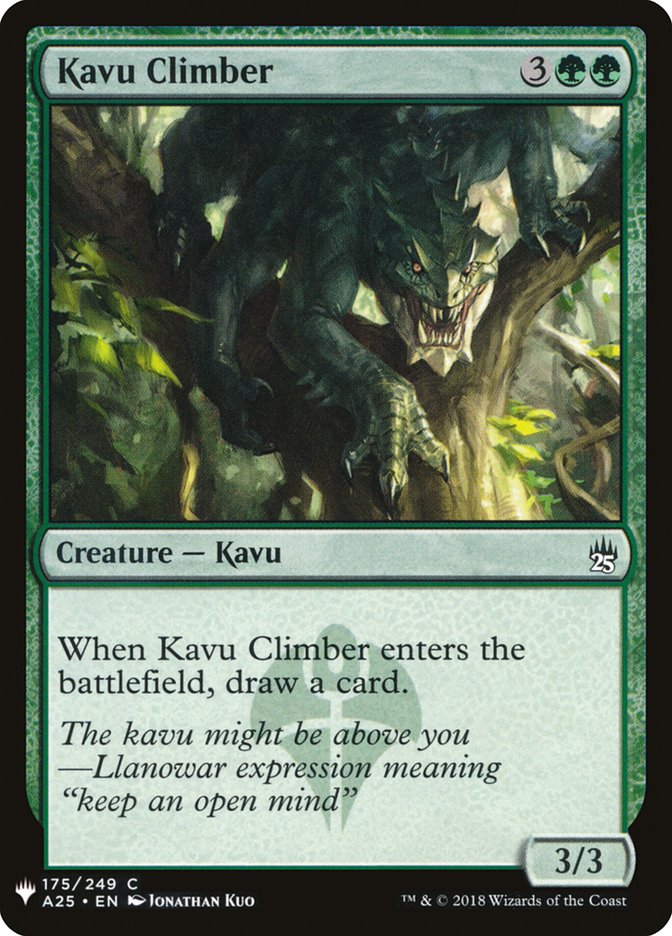 Kavu Climber [Mystery Booster] | The Clever Kobold