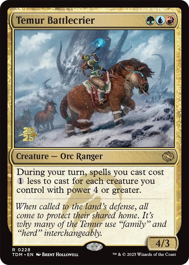 Temur Battlecrier [PRE - 228]
