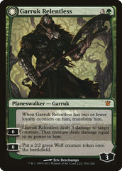 Garruk Relentless // Garruk, the Veil-Cursed [Innistrad] | The Clever Kobold