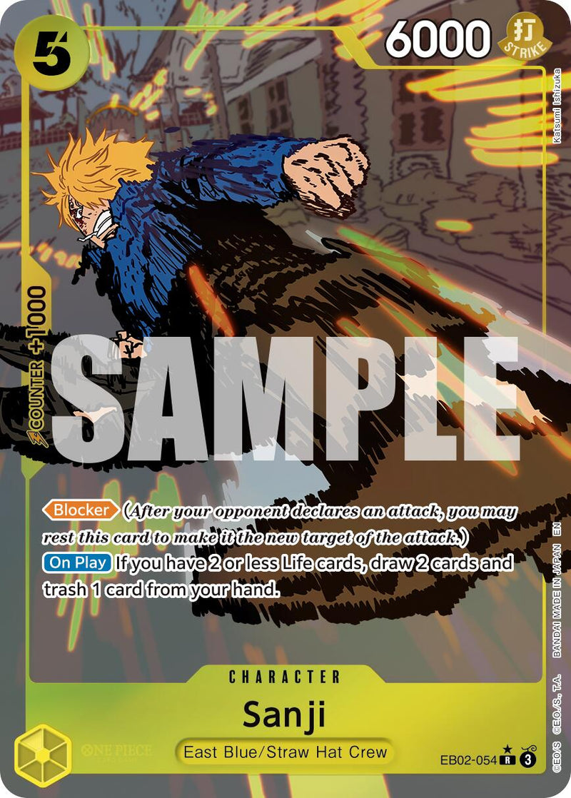 Sanji (Alternate Art) [EB-02 - EB02-054]