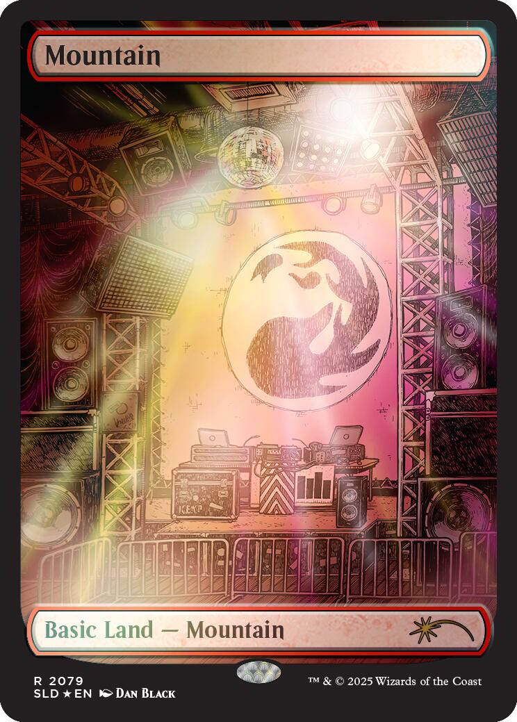 Mountain (2079) (Rainbow Foil) [SLD - 2079]