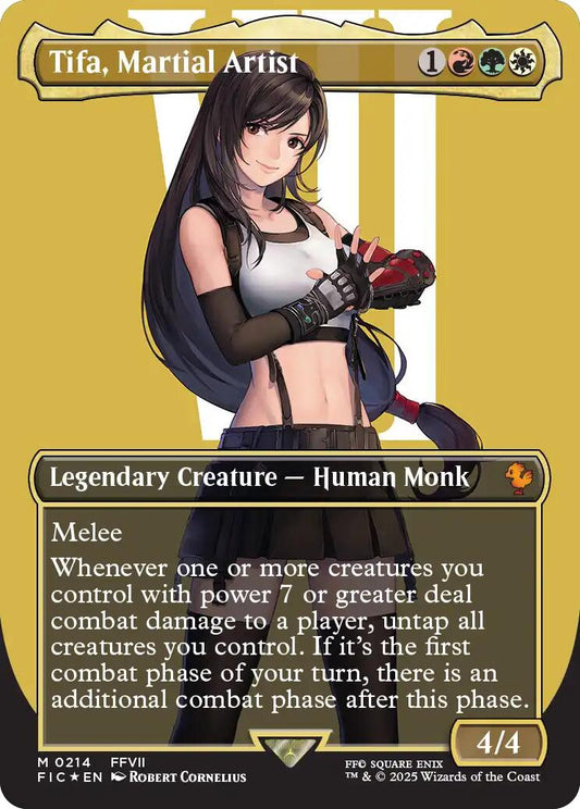 Tifa, Martial Artist (Borderless) (Surge Foil)