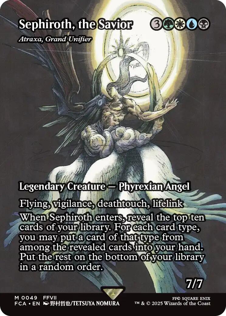 Sephiroth, the Savior - Atraxa, Grand Unifier (Showcase) [FCA - 49]