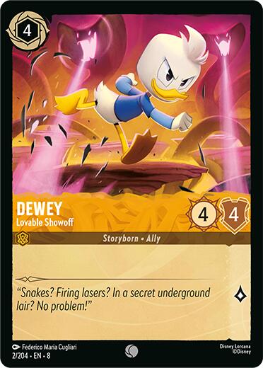 Dewey - Lovable Showoff [8 - 2/204]