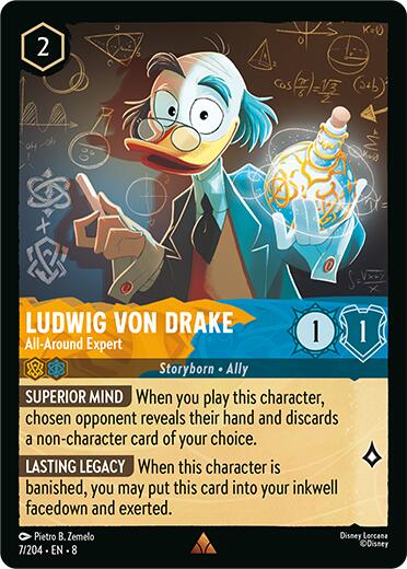 Ludwig Von Drake - All-Around Expert [8 - 7/204]