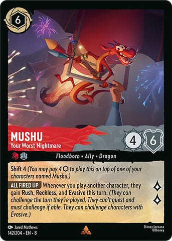 Mushu - Your Worst Nightmare