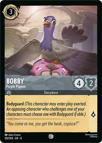 Bobby - Purple Pigeon