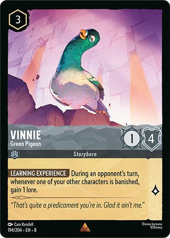Vinnie - Green Pigeon