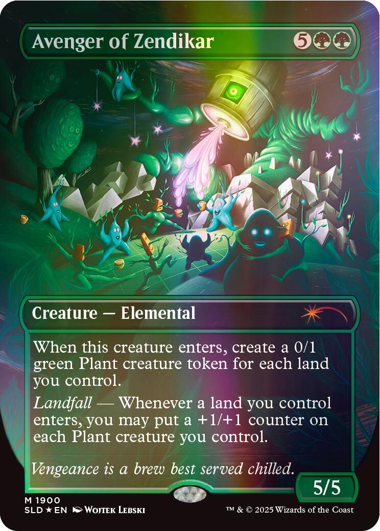 Avenger of Zendikar (Double Rainbow Foil) [SLD - 1900]