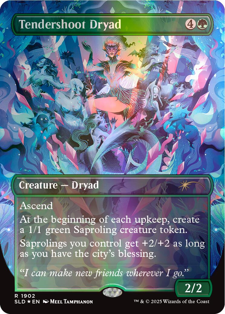 Tendershoot Dryad (Double Rainbow Foil) [SLD - 1902]