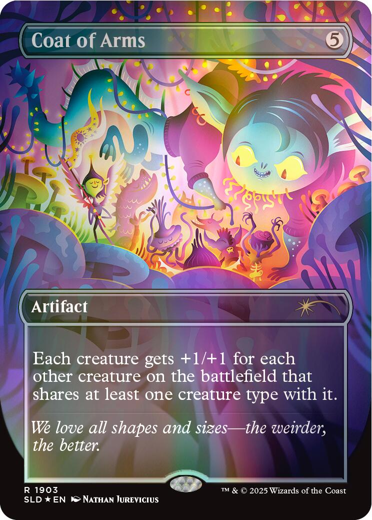 Coat of Arms (Double Rainbow Foil) [SLD - 1903]