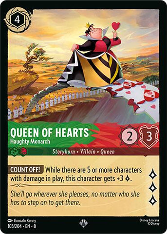 Queen of Hearts - Haughty Monarch