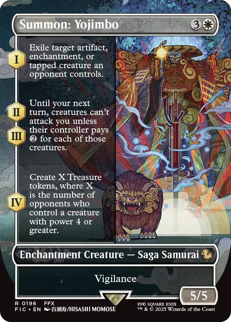 Summon: Yojimbo (Borderless) [FIC - 196]