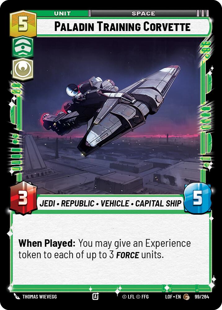 Paladin Training Corvette [LOF - 099/264]
