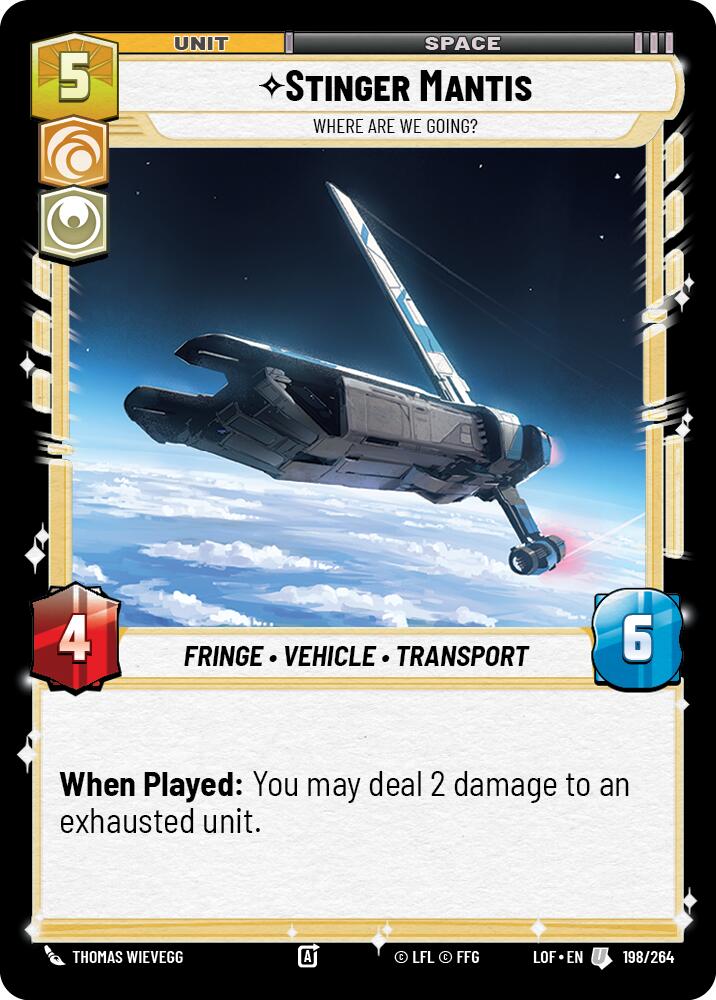 Stinger Mantis - Where Are We Going? [LOF - 198/264]