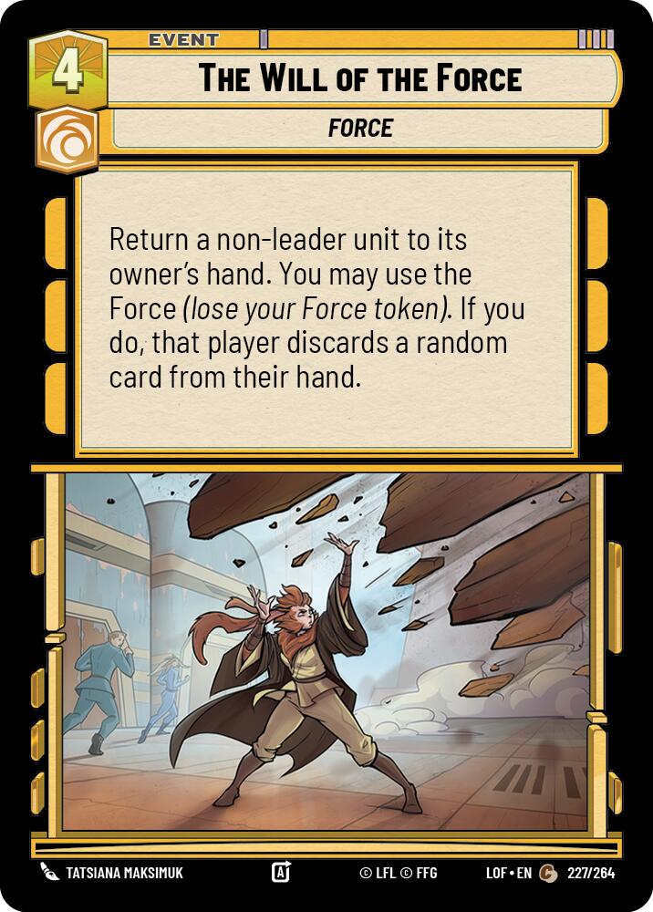 The Will of the Force [LOF - 227/264]