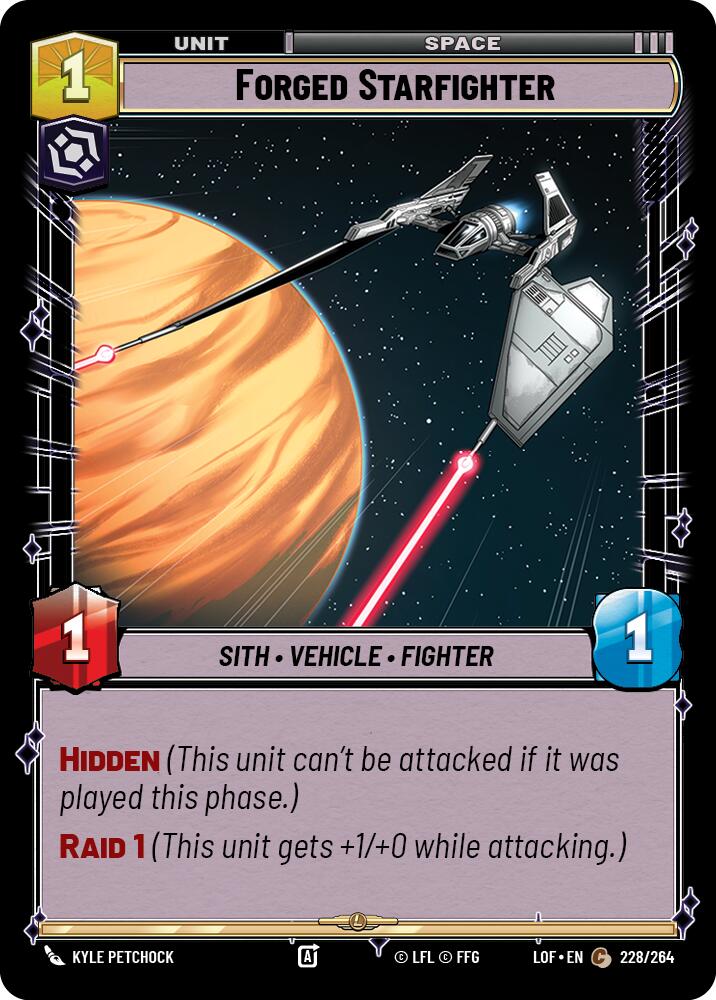 Forged Starfighter [LOF - 228/264]