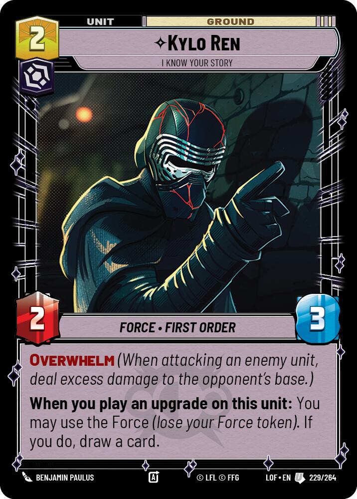 Kylo Ren - I Know Your Story [LOF - 229/264]